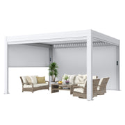 Erommy 10x13 Electric Pergola lifestyle backyard