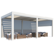 Erommy 10x20 Electric Pergola backyard lifestyle