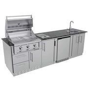Sunstone THE BRAZOS - open grill lid