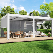 Erommy 12x20 Electric Pergola spec overview