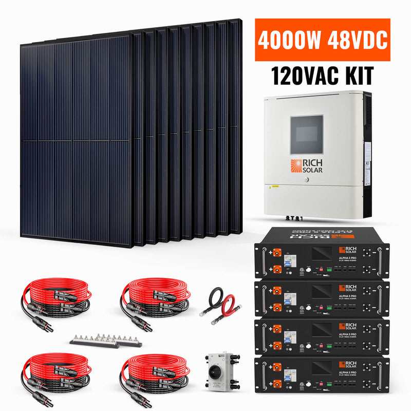 4000W 48V 120VAC Cabin Kit