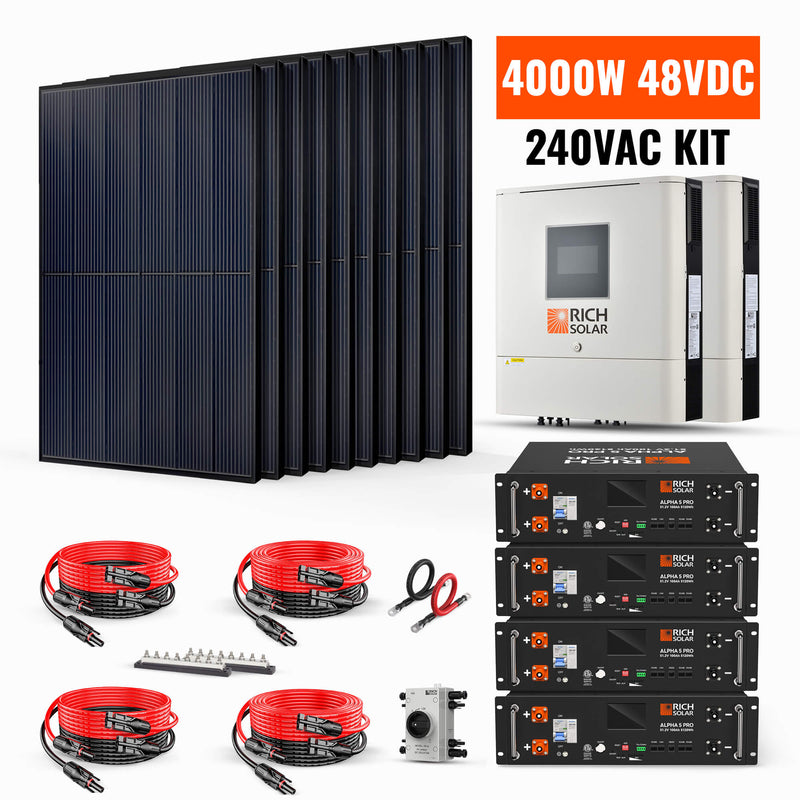 4000W 48V 240VAC Cabin Kit