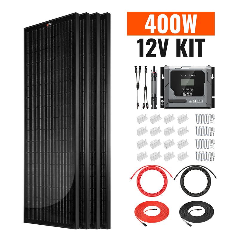 400W Slim Van Solar Kit