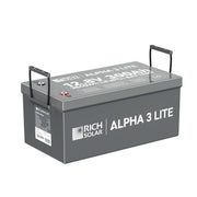 Rich Solar ALPHA 3 LITE 12V 300Ah LiFePO4 Battery Ports