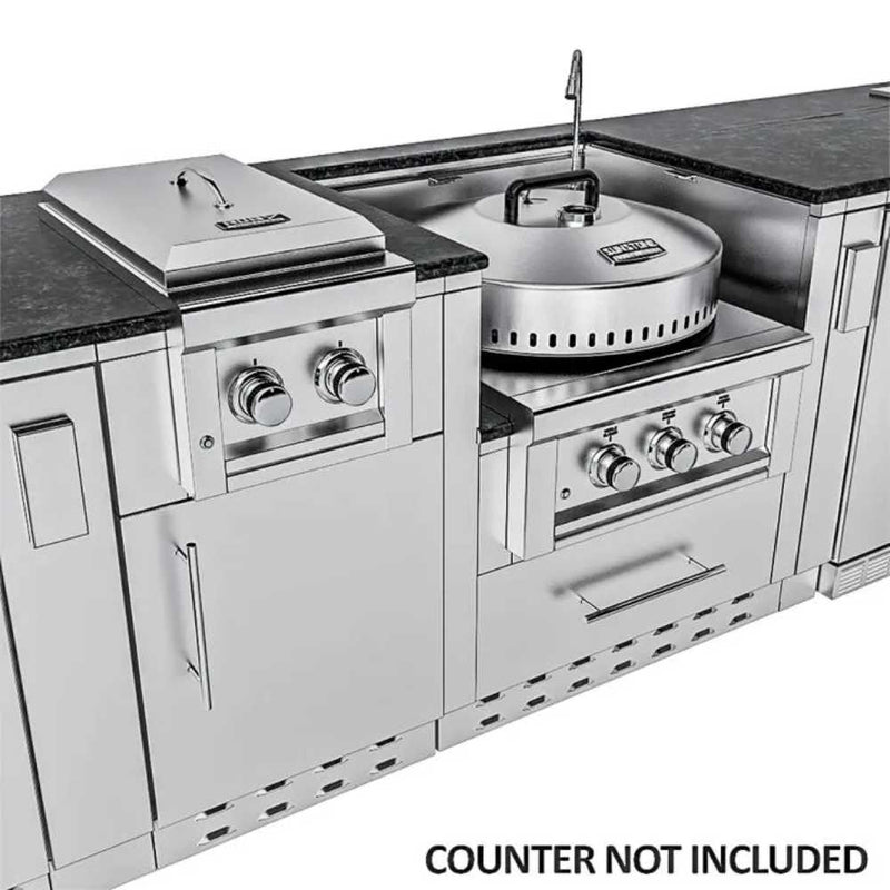 Sunstone THE HILL COUNTRY - dual burners and griddle