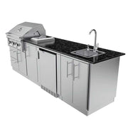 Sunstone THE BRAZOS - sink, faucet and countertop