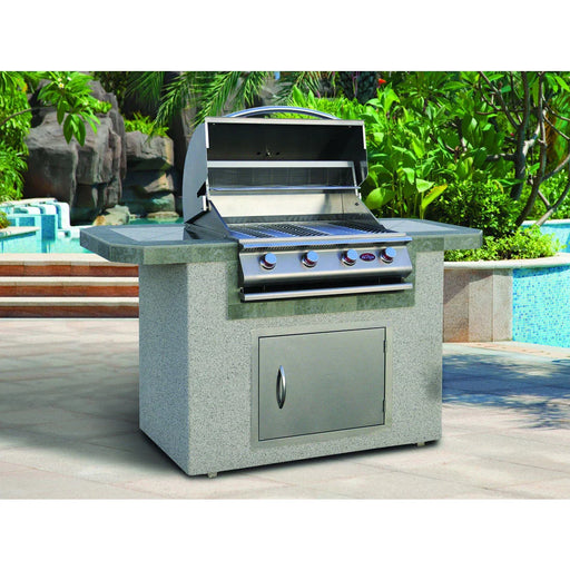 Cal Flame Kona Q 601 BBQ island outdoors by the pool
