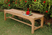 Hampton 3-Seater Backless Bench - view 2