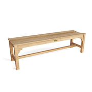 Hampton 3-Seater Backless Bench - view 4