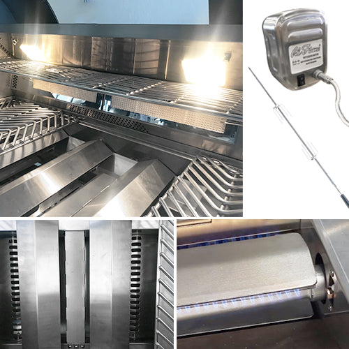 Cal Flame P-Series 5-Burner detail