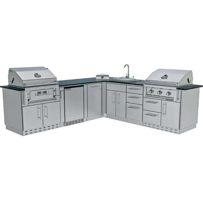 Sunstone THE TEXAS TANGO 19FT Outdoor Kitchen Island Package