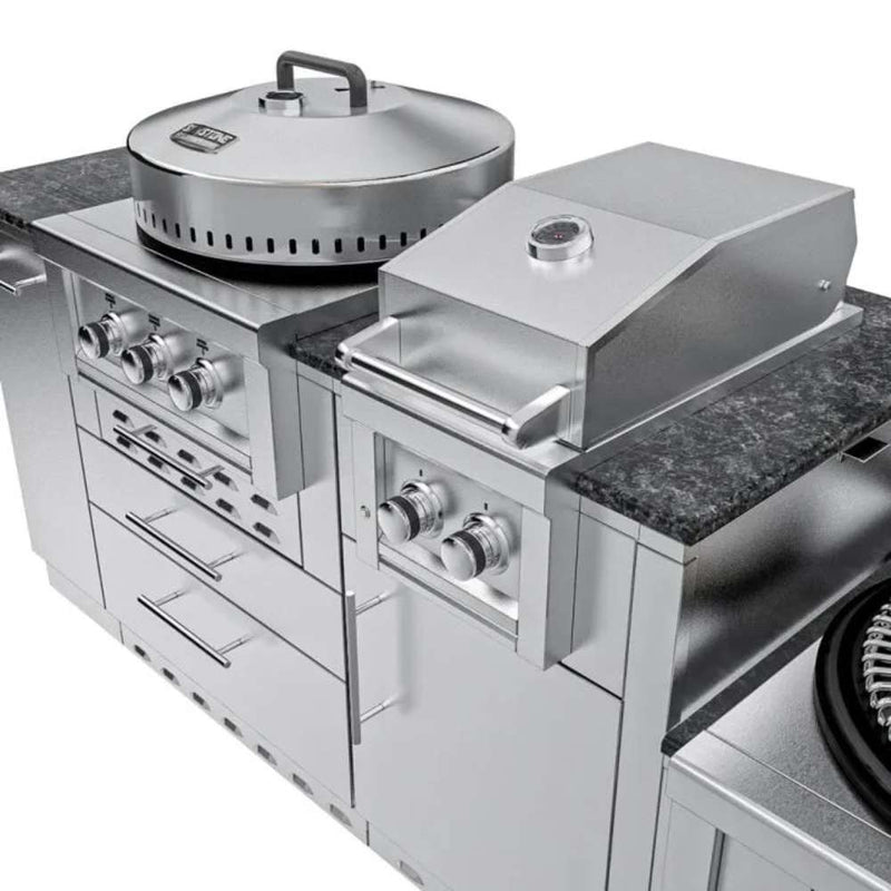 Sunstone TEXCAJUN - grill controls
