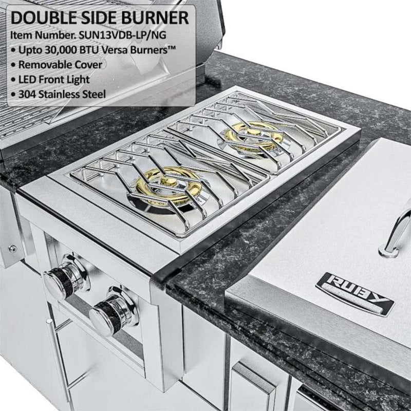 Sunstone THE MAGNOLIA - double side burner