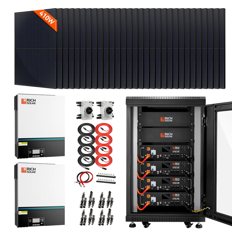 13000W 30-Panel Solar Kit