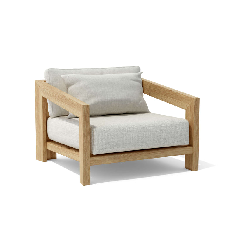 Smyrna Teak Outdoor Deep Seating Set - view 6