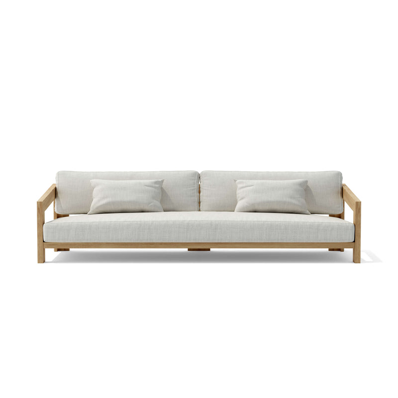 Smyrna Teak Outdoor Deep Seating Set - view 5