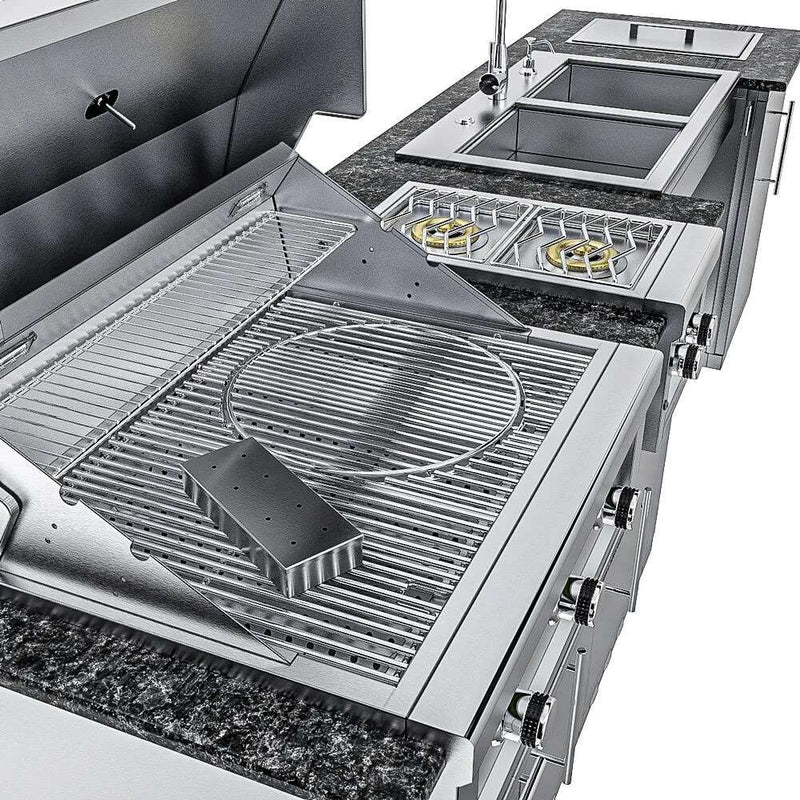 Sunstone THE SUMMIT - grill grates and side burner