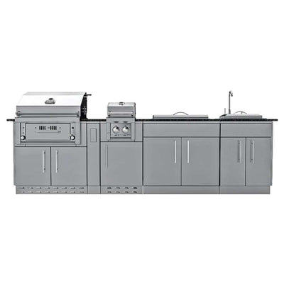 Sunstone THE ALAMO 10FT Outdoor Kitchen Island Package