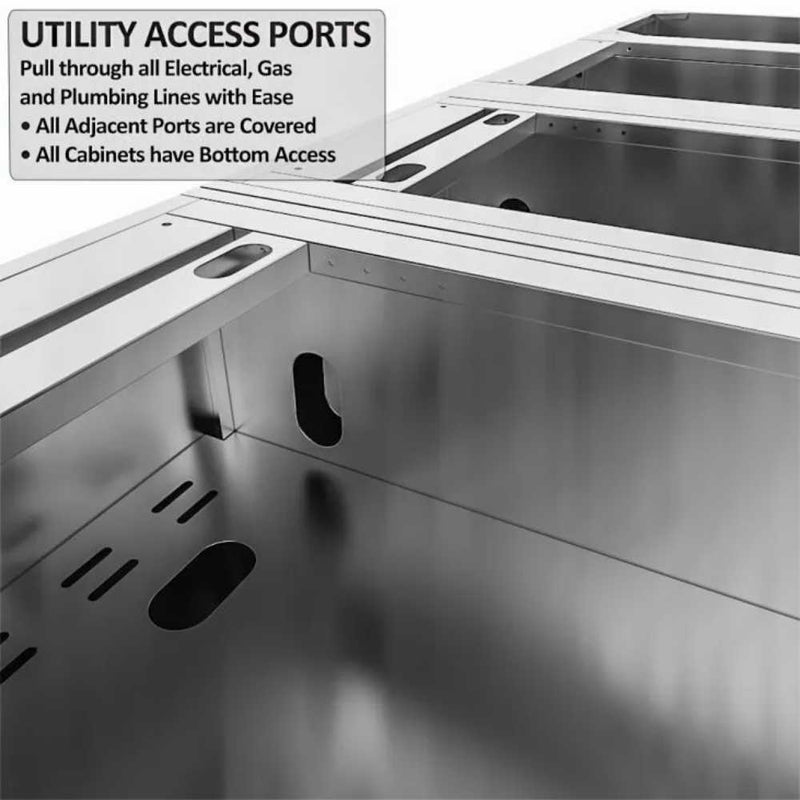 Sunstone THE HOUSTON - utility access ports