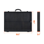Rich Solar MEGA 100 Briefcase Panel in Use