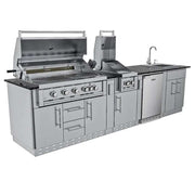 Sunstone THE GULF BREEZE - open grill and side burner