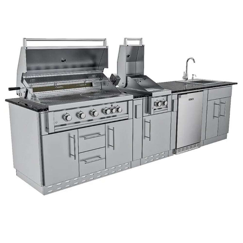Sunstone THE GULF BREEZE - open grill and side burner