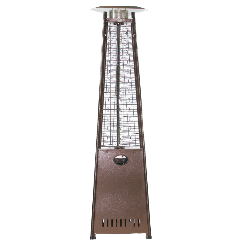 RADtec PYR-ABP 93" Pyramid Flame Propane Patio Heater - Antique Bronze Finish (41,000 BTU)