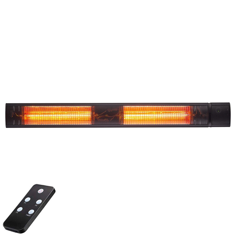 RADtec G30R 38" Golden Tube Electric Patio Heater (3000W/220V)