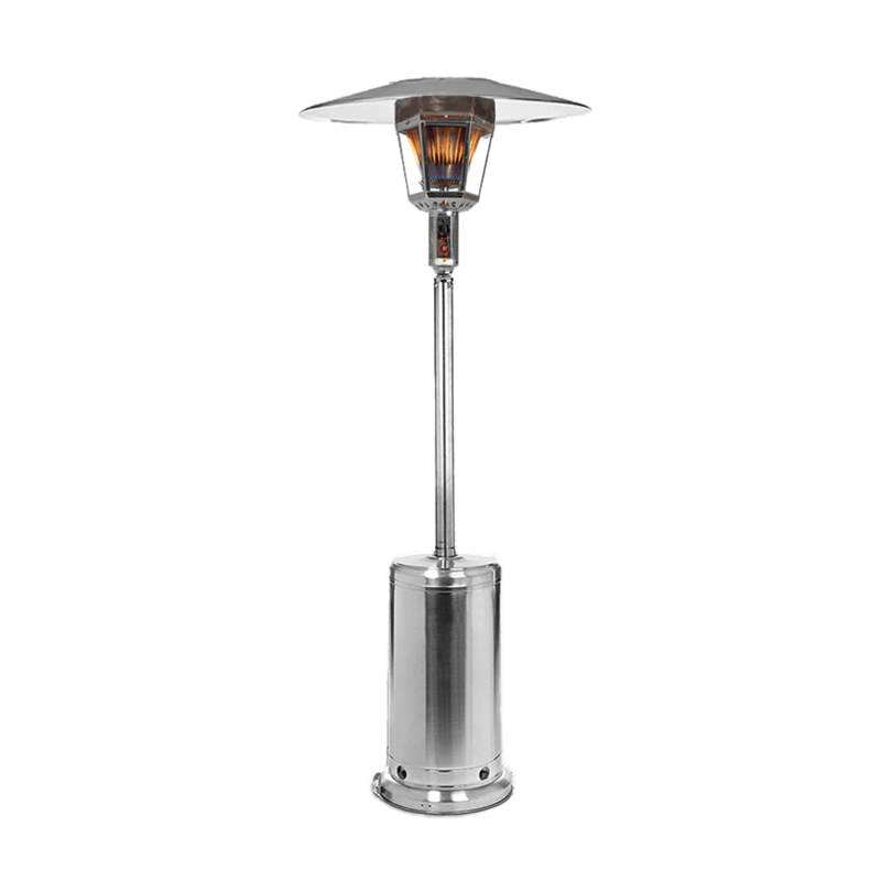RADtec RF-SS 96" Real Flame Propane Patio Heater - Stainless Steel Finish (40,000 BTU)
