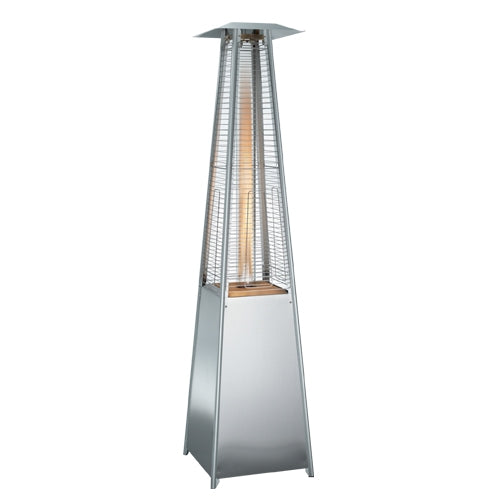 RADtec TF-SS 89" Tower Flame Propane Patio Heater - Stainless Steel (41,000 BTU)