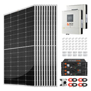 2500W 48V 240VAC Solar Kit