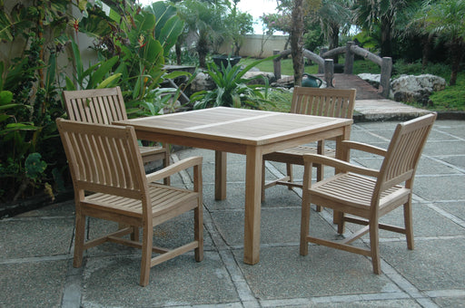 Windsor Rialto Armchair Teak Outdoor Dining Set - view 1