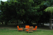 Bahama Brianna Teak Outdoor Deep Seating Armchair Set - view 3