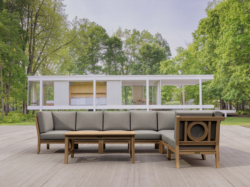 Natsepa Teak Outdoor Modular Set - view 1