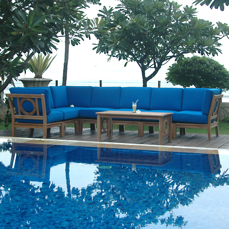 Natsepa Teak Outdoor Modular Set - view 2