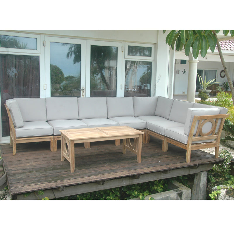 Natsepa Teak Outdoor Modular Set - view 4