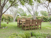 Sonoma Teak Outdoor Rectangular Dining Set - view 1