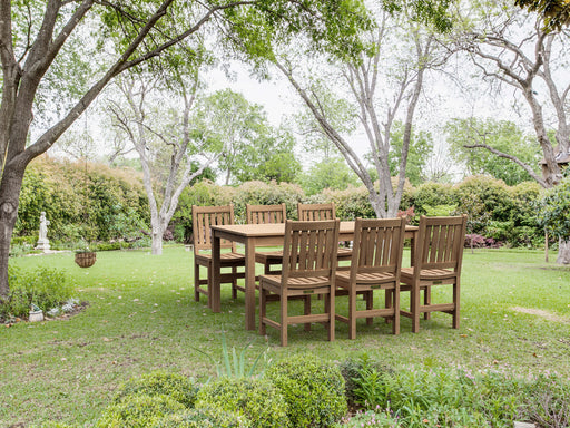 Sonoma Teak Outdoor Rectangular Dining Set - view 1