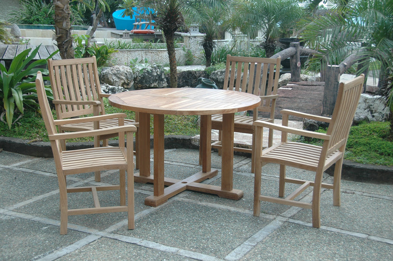 Tosca Wilshere Teak Outdoor Dining Set - view 3