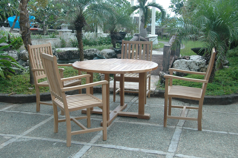 Tosca Wilshere Teak Outdoor Dining Set - view 4