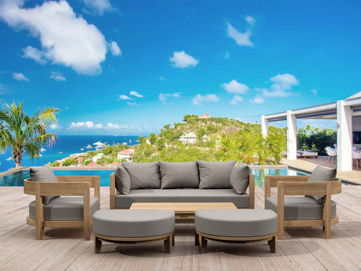 Coronado Teak Outdoor Deep Seating Set - view 1