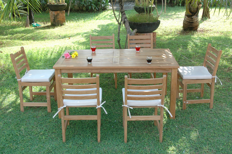 Montage Windham Teak Outdoor Dining Set - view 3