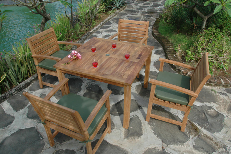 Montage Victoria Teak Outdoor Dining Set - view 3