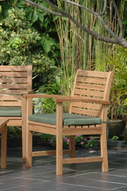 Victoria Montage Teak Outdoor Conversation Set - view 2