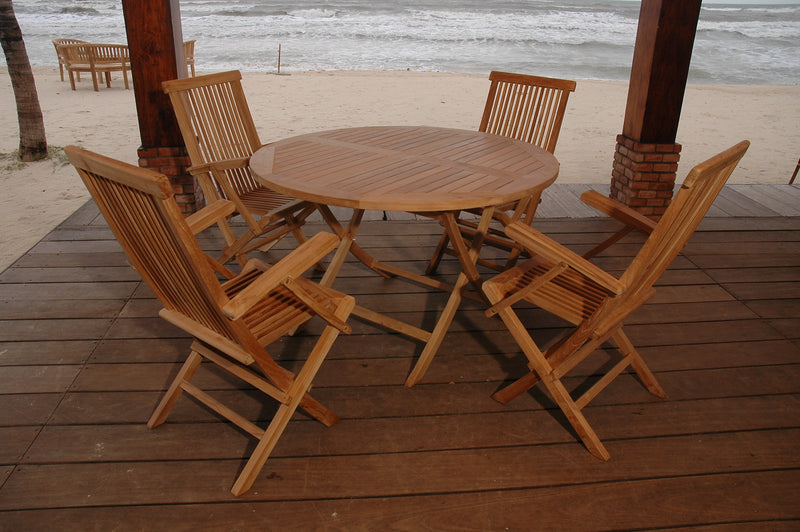 Anderson Teak Bahama Classic Dining Set - view 2