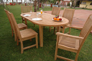 Bahama Chicago Teak Outdoor Dining Set - view 3