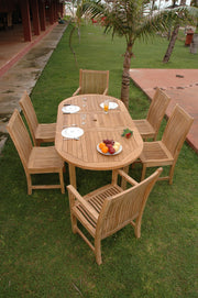 Bahama Chicago Teak Outdoor Dining Set - view 4