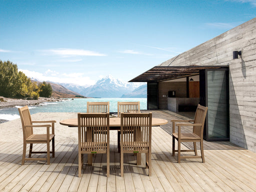 Bahama Chicago Teak Outdoor Dining Set - view 1