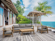 Palermo Teak Outdoor Deep Seating Set - view 1