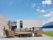 Catania Teak Outdoor Deep Seating Set - view 1